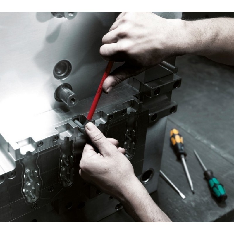 Wera 950 SPKL HF Renkli Alyan Anahtar Topbaş HexPlus 10mm 05022205001