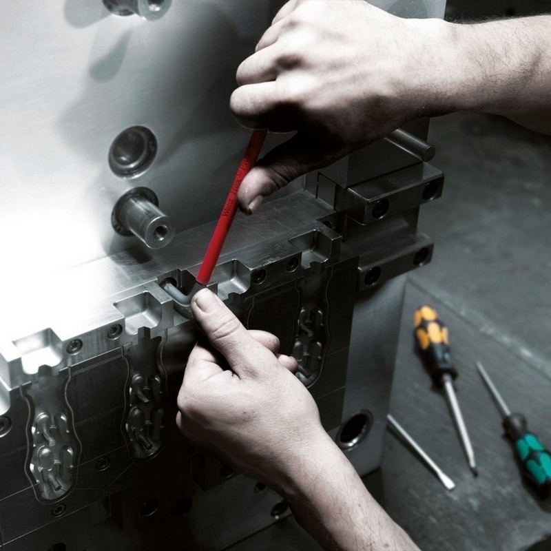 Wera 950 SPKL HF Renkli Alyan Anahtar Topbaş HexPlus 6mm 05022203001