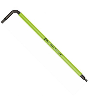 Wera 950 SPKL Renkli Alyan Anahtar Topbaş HexPlus 3/32" 05022631001