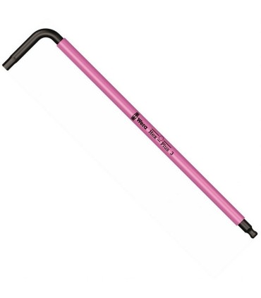 Wera 950 SPKL Renkli Alyan Anahtar Topbaş HexPlus 3mm 05022606001