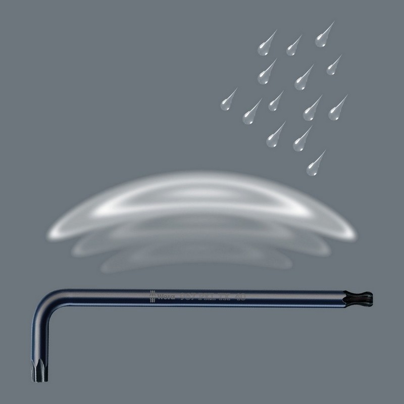 Wera 967 PKL Allen Anahtar Topbaş Torx TX27 Blacklaser 05024206001