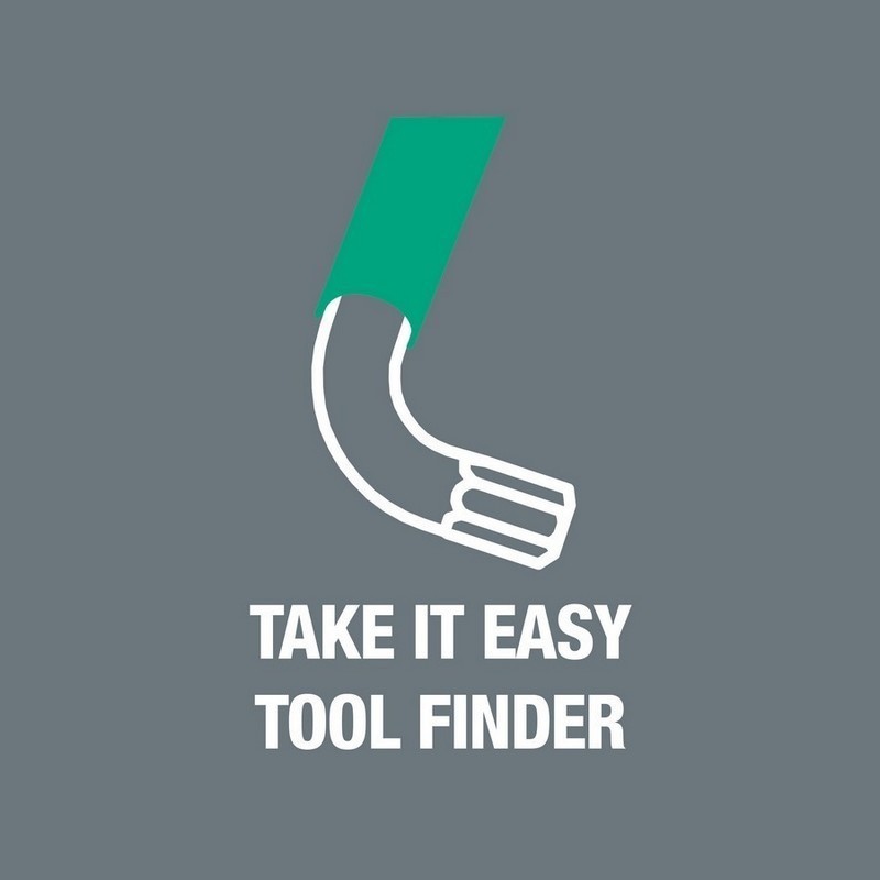 Wera 967 SPKL Renkli Allen Anahtar Torx TX8 05024350001