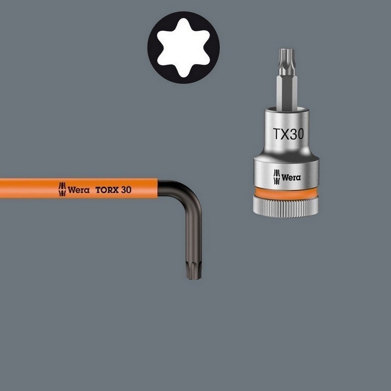 Wera 967 SPKL Renkli Allen Anahtar Torx TX9 05024351001