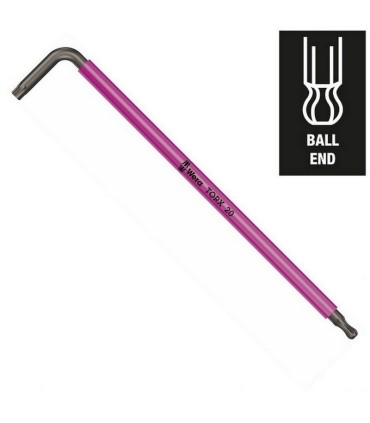 Wera 967 SPKXL Renkli Allen Anahtar Topbaş Torx TX20 05024485001