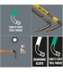 Wera 967 SXL Renkli Allen Anahtar Torx TX9 Blacklaser 05024482001