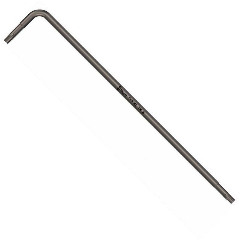 Wera 967 XL Allen Anahtar Torx TX8 Blacklaser Uzun 05024461001