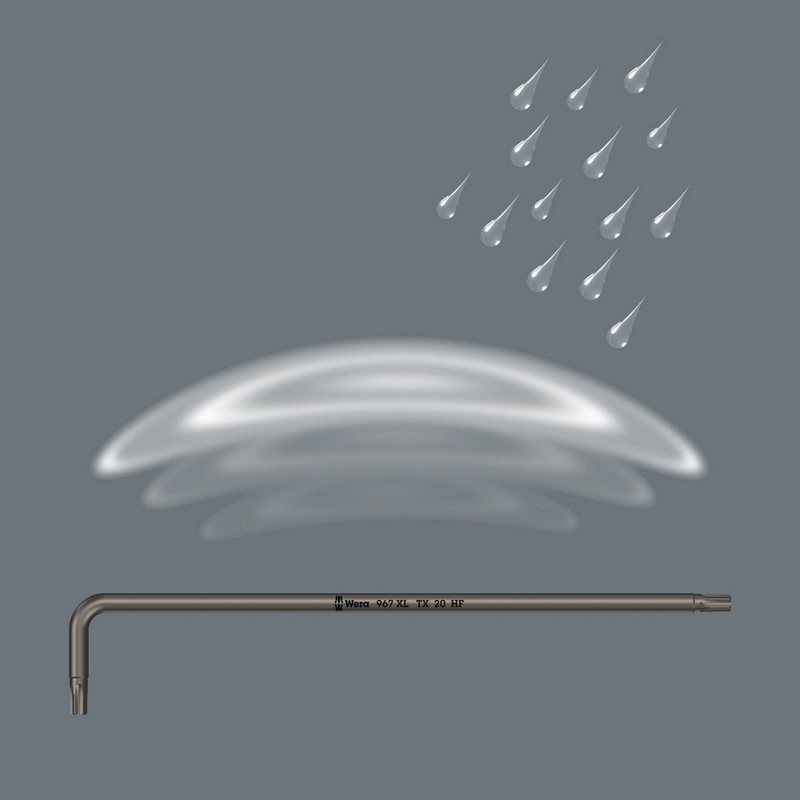 Wera 967 XL HF Allen Anahtar Torx TX25 Blacklaser Uzun 05024456001