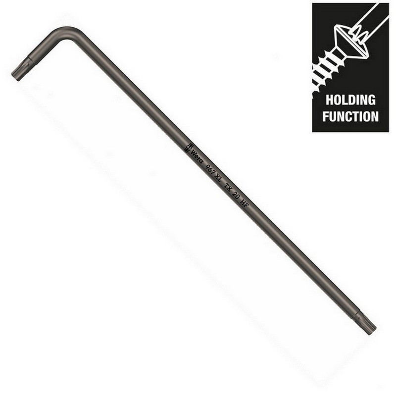 Wera 967 XL HF Allen Anahtar Torx TX27 Blacklaser Uzun 05024457001