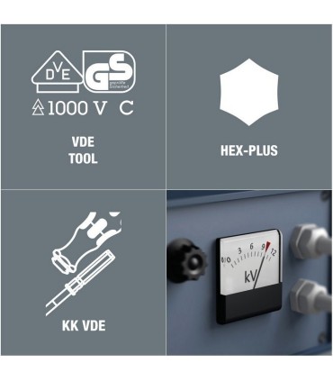 Wera 64i SB VDE Geçmeli Tornavida Ucu 154mm Alyan 2,5mm 05004420001