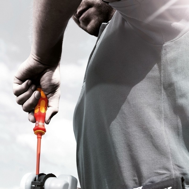 Wera 65i  VDE Geçmeli Tornavida Ucu 154mm Pozidriv PZ1 05003451001