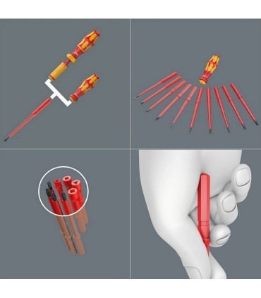 Wera 65i  VDE Geçmeli Tornavida Ucu 154mm PZ/S1 05003445001