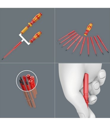 Wera 67i  VDE Geçmeli Tornavida Ucu 154mm Torx TX20 05003433001