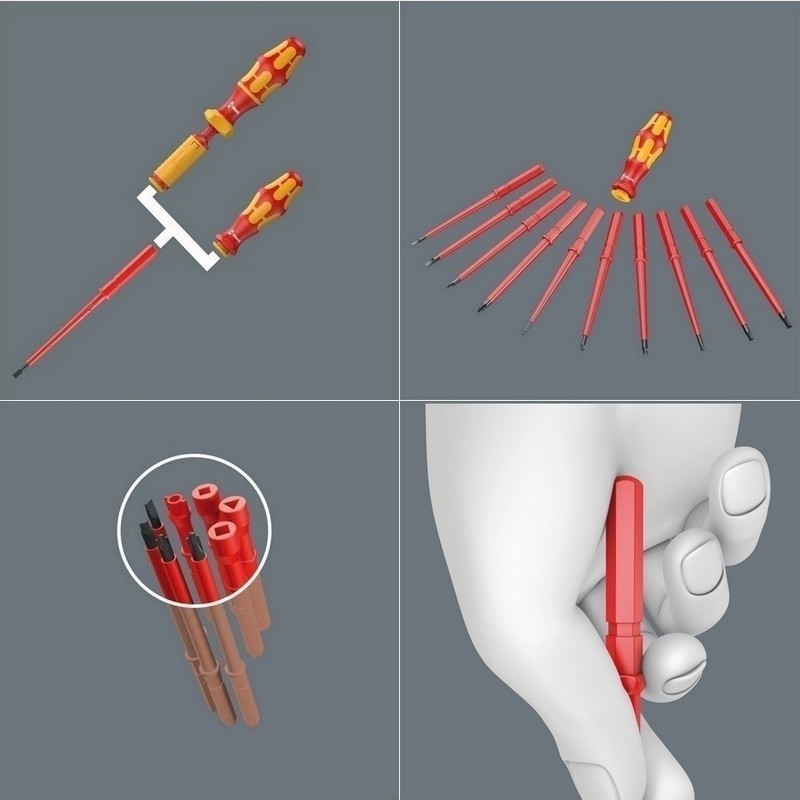 Wera 67iS  VDE Geçmeli Tornavida Ucu 154mm Torx TX20 05003438001
