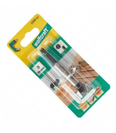 Wolfcraft 3309000 Forstner Punta Matkap Ucu 26mm