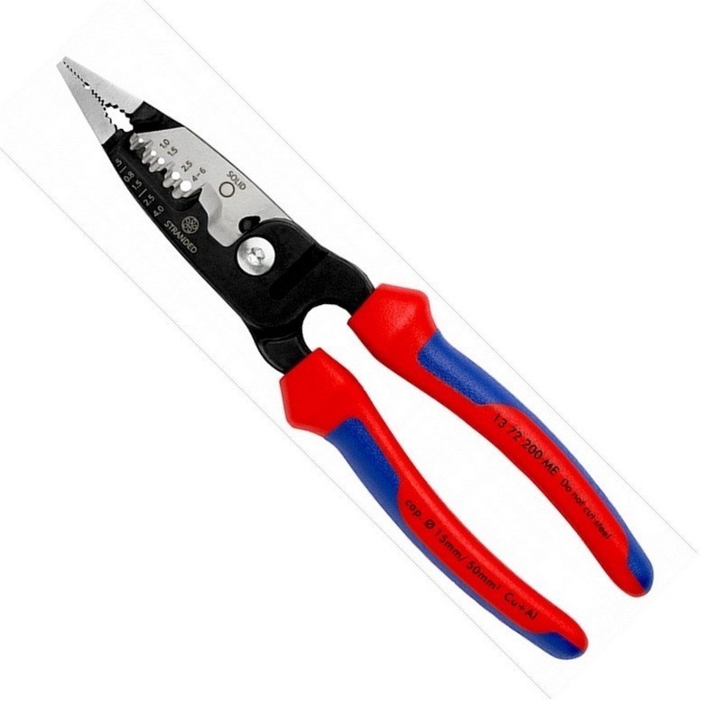 Knipex 1372200ME Kablo Soyuculu Elektrikçi Pensesi 200mm