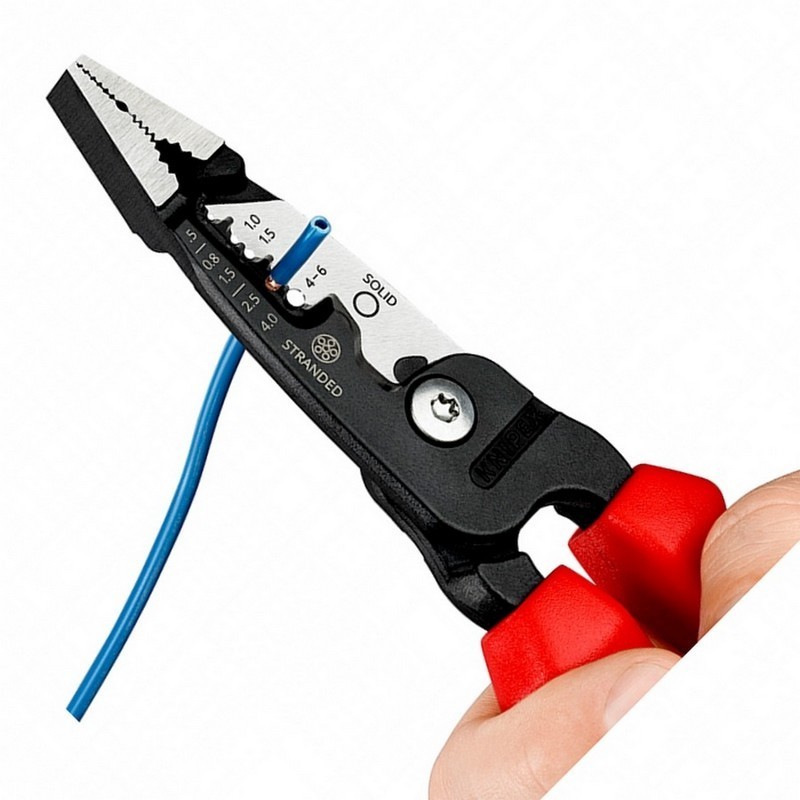 Knipex 1372200ME Kablo Soyuculu Elektrikçi Pensesi 200mm