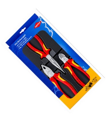 Knipex 00 20 12 VDE Pense Yankeski Kargaburun Seti 3P