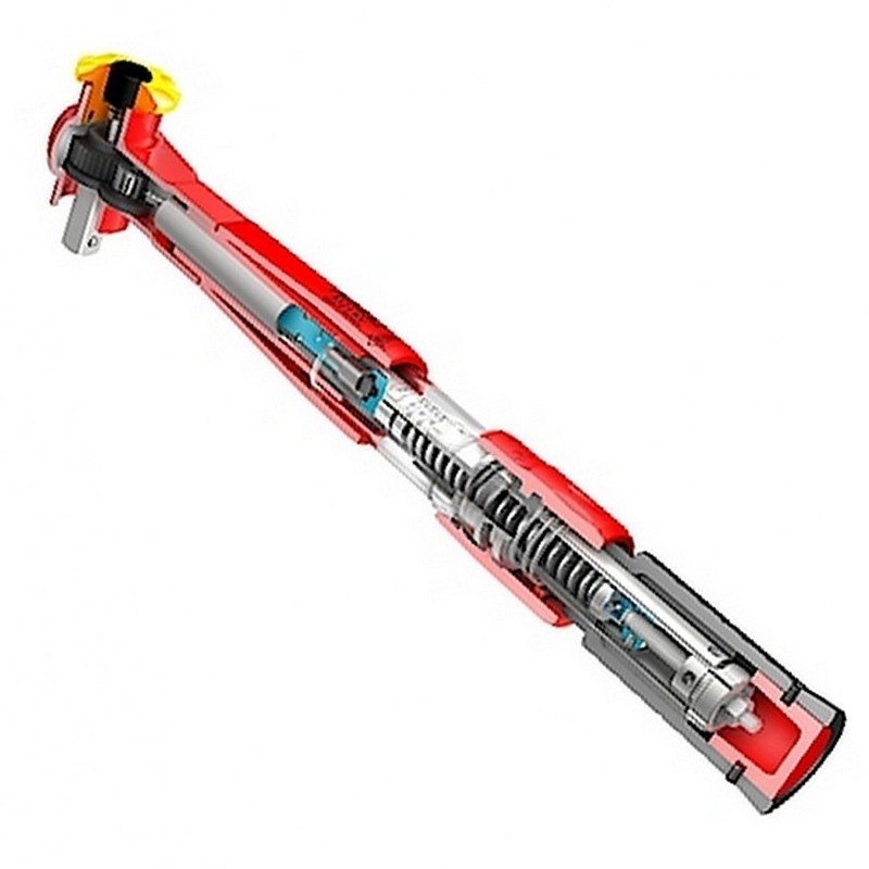 Hazet 5121 KV 20-120Nm 1/1" VDE Tork Anahtarı ±%4