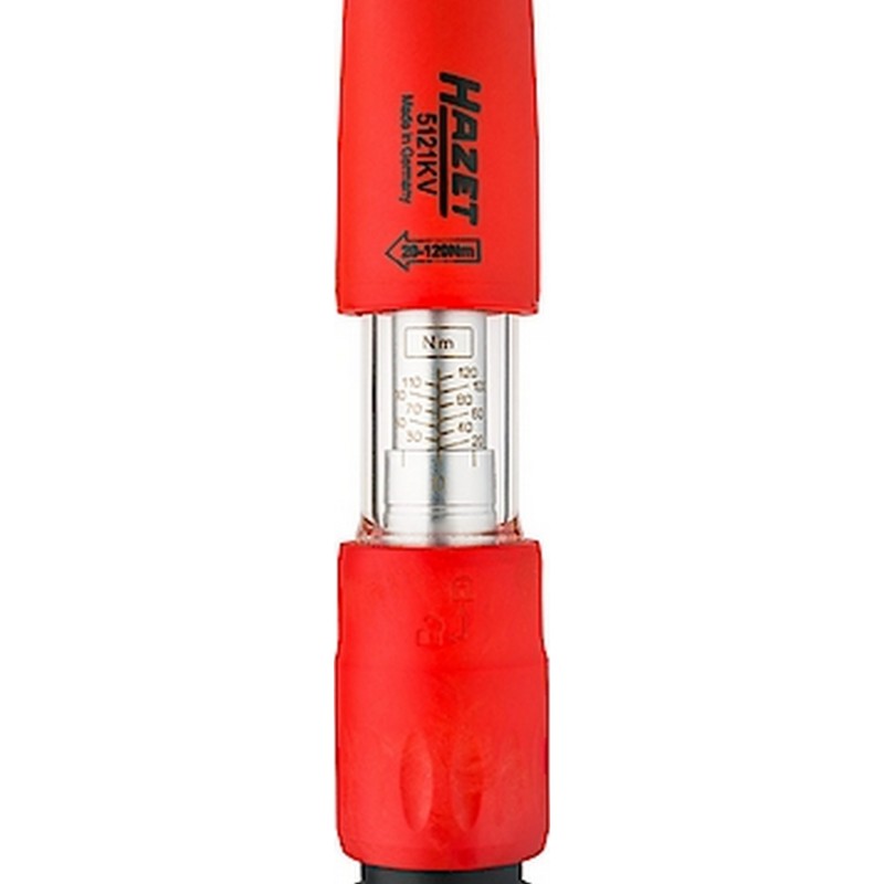 Hazet 5121 KV 20-120Nm 1/1" VDE Tork Anahtarı ±%4