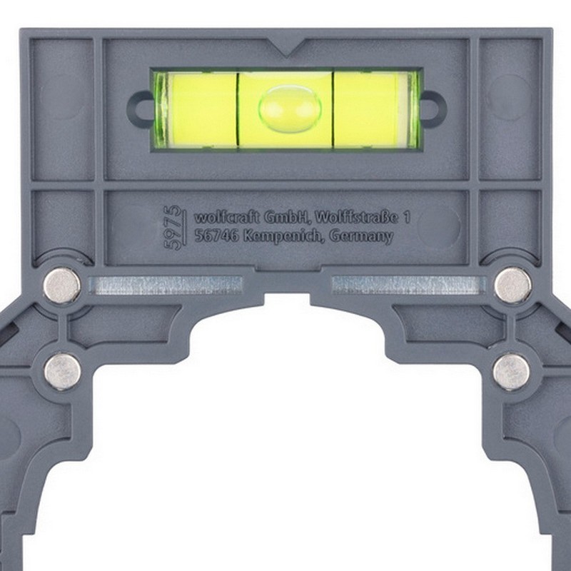 Wolfcraft 5975000 Su Terazili İşaretleme ve Hizalama Şablonu