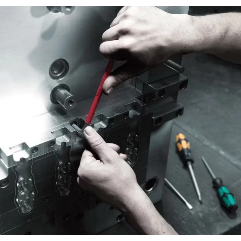 Wera 950/9 SPKL HexPlus Topbaş Renkli Alyan Seti Imperyal 05022640001