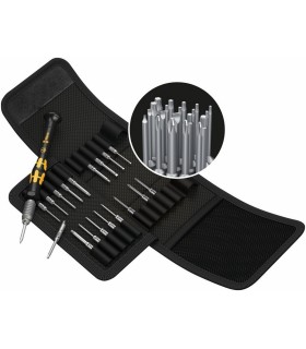 Wera 20 ESD Yarımay Hios Mikro Tornavida Bits Seti 05073671001