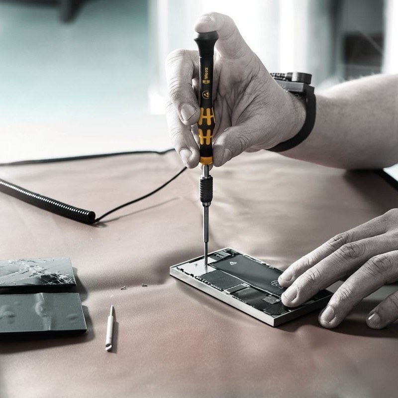 Wera 20 ESD Yarımay Hios Mikro Tornavida Bits Seti 05073671001