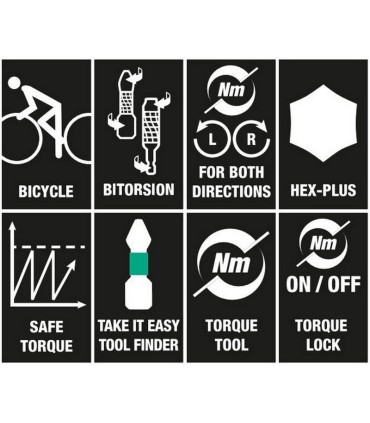 Wera 7515/7 Safe-Torque Speed 2-6Nm Bisiklet 1 Seti 05075850001