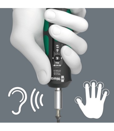 Wera 7515/16 Safe-Torque Speed 2-6Nm Universal 1 Set 05075851001