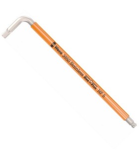 Wera 3950 SPKL HF Topbaş Renkli Allen Anahtar Hexplus 5mm 05022695001