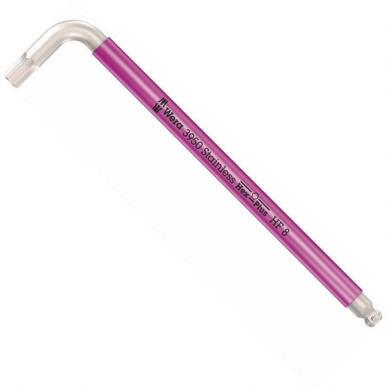 Wera 3950 SPKL HF Topbaş Renkli Allen Anahtar Hexplus 8mm 05022697001