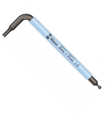 Wera 950 SPKS Renkli Kısa Allen Anahtar Topbaş HexPlus 1,5mm 05022678001