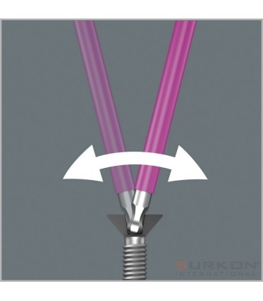 Wera 950 SPKS Renkli Kısa Allen Anahtar Topbaş HexPlus 8mm 05022676001