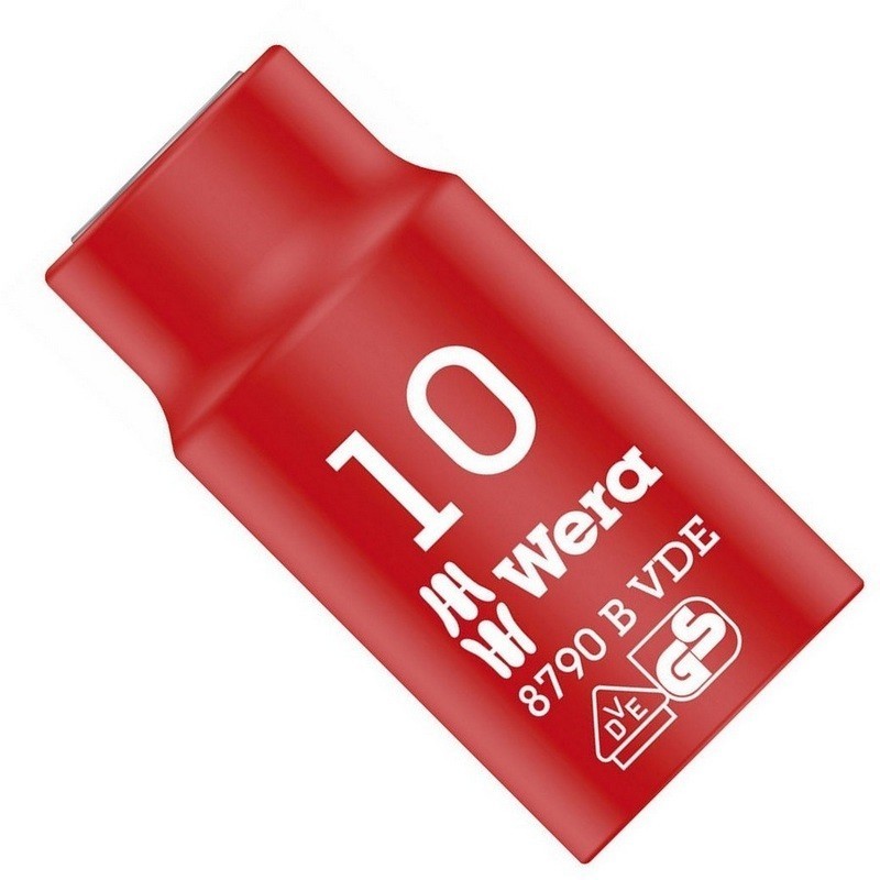 Wera 8790 B VDE 3/8" Zyklop Soket Lokma 46x10mm 05004954001