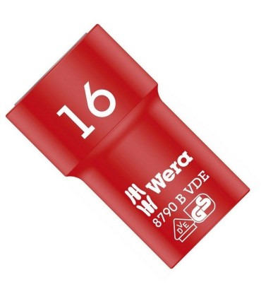 Wera 8790 B VDE 3/8" Zyklop Soket Lokma 46x16mm 05004960001