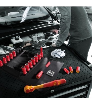 Wera 8790 B VDE 3/8" Zyklop Soket Lokma 46x18mm 05004962001