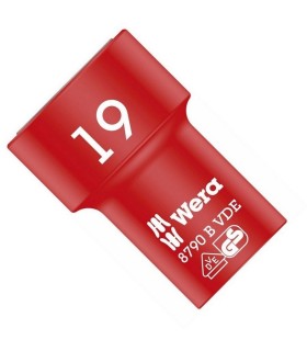 Wera 8790 B VDE 3/8" Zyklop Soket Lokma 46x19mm 05004963001