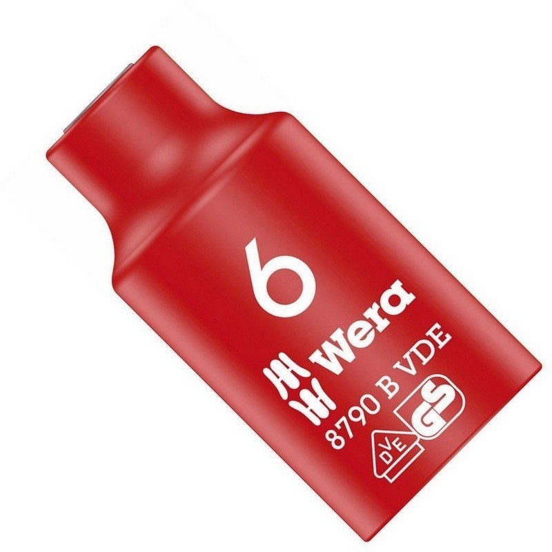 Wera 8790 B VDE 3/8" Zyklop Soket Lokma 46x6mm 05004950001