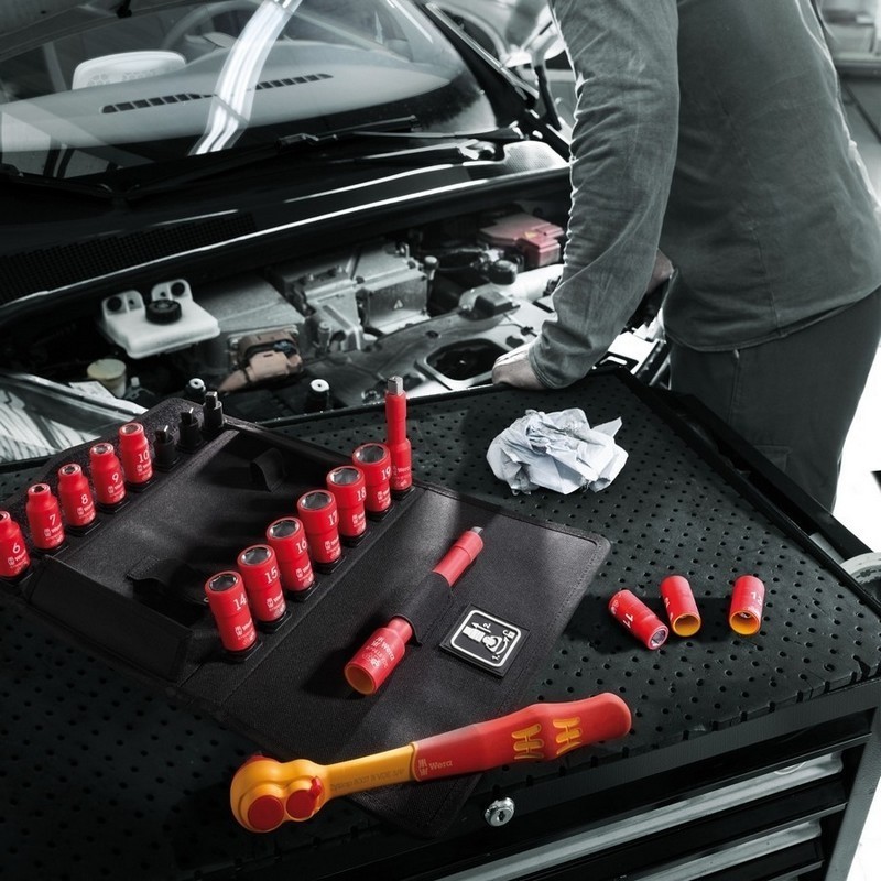 Wera 8790 B VDE 3/8" Zyklop Soket Lokma 46x6mm 05004950001