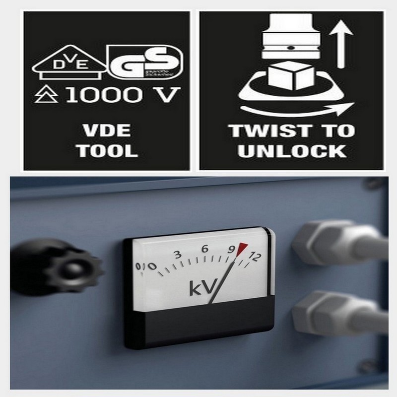 Wera 8790 B VDE 3/8" Zyklop Soket Lokma 46x9mm 05004953001