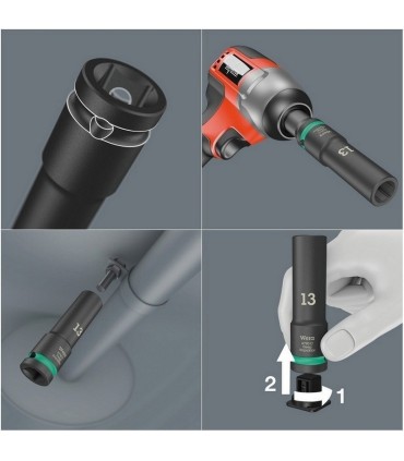 Wera 8790 C 1/2" Soket Derin Lokma Impaktor 83x24mm 05004839001