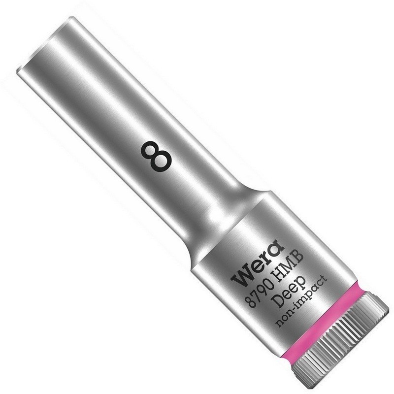 Wera 8790 HMB 3/8" Soket Derin Lokma 64x8mm 05004530001