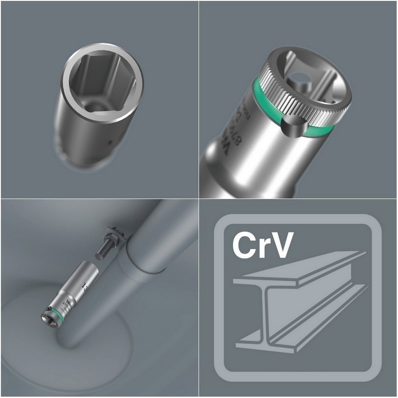 Wera 8790 HMB 3/8" Soket Derin Lokma 64x9mm 05004531001