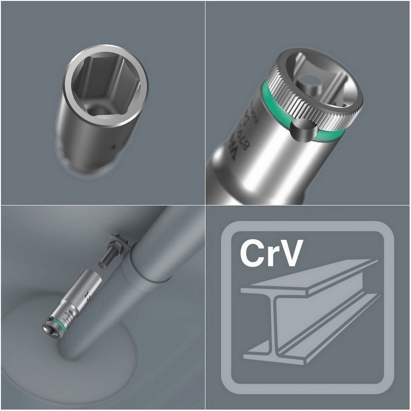 Wera 8790 HMC 1/2" Soket Derin Lokma 83x13mm 05004553001
