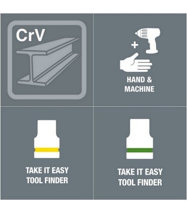 Wera 8790 HMC 1/2" Soket Derin Lokma 83x24mm 05004563001