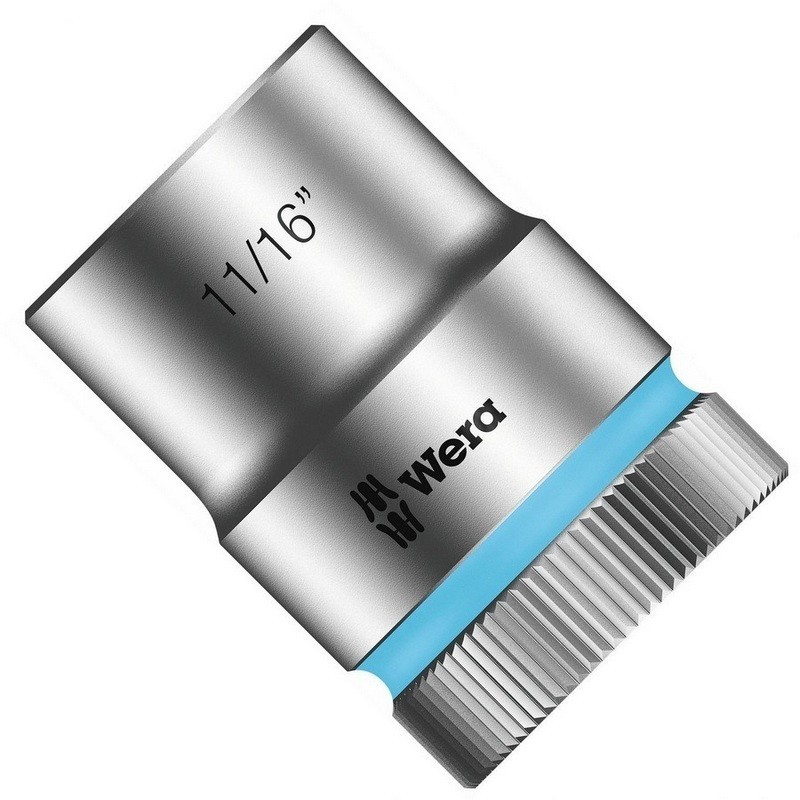 Wera 8790 HMC 1/2" Soket Zyklop Lokma 37mm 11/16" 05003624001