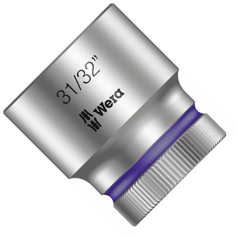 Wera 8790 HMC 1/2" Soket Zyklop Lokma 37mm 31/32" 05003630001