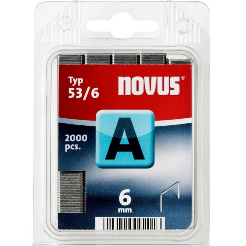 Novus A53 Galvanizli İnce Zımba Teli 6mm 2000 Ad 042-0355