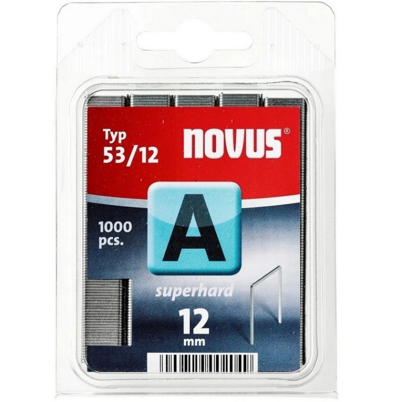 Novus A53 Galvanizli İnce Zımba Teli 12mm 1000 Ad 042-0358