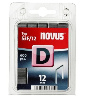 Novus D53F Galvanizli Düz Zımba Teli 12mm 600 Ad 042-0377